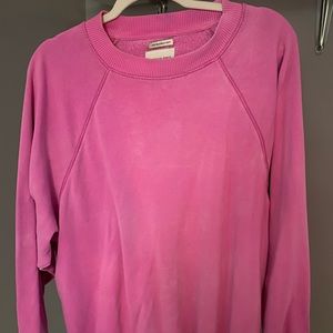 American eagle crewneck. Bright pink!! Size Large.